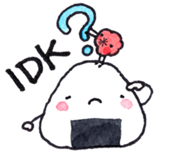 Onigirin English Edition sticker #4768619
