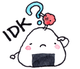 Onigirin English Edition sticker #4768619