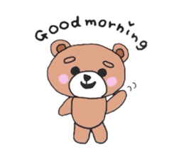 Bear of pink cheeks sticker #4768664