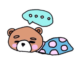 Bear of pink cheeks sticker #4768674