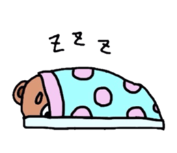 Bear of pink cheeks sticker #4768675