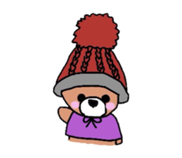 Bear of pink cheeks sticker #4768679