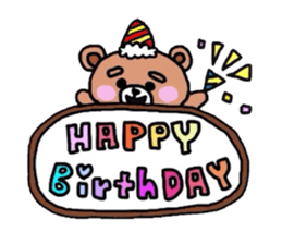 Bear of pink cheeks sticker #4768680