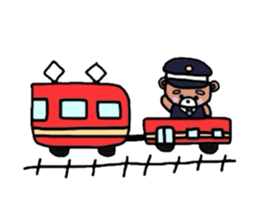 Bear of pink cheeks sticker #4768681