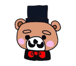 Bear of pink cheeks sticker #4768691