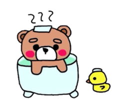 Bear of pink cheeks sticker #4768700