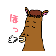 Horse of Rasu stables. sticker #4768712
