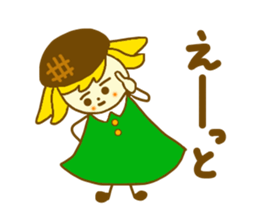 Sunflower girl and Sunflower cat sticker #4768850