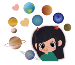 She Sees Star sticker #4768869