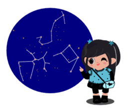 She Sees Star sticker #4768890