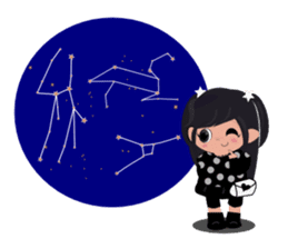 She Sees Star sticker #4768891