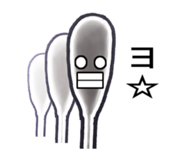 Cheerful swab sticker #4768984