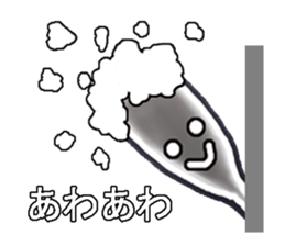 Cheerful swab sticker #4769011