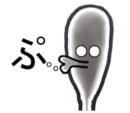 Cheerful swab sticker #4769012