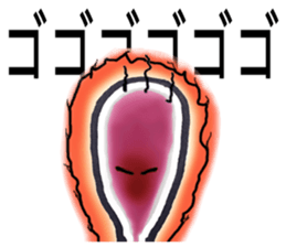 Cheerful swab sticker #4769021