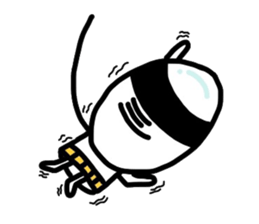 Putting is also a cute TERUTERU man. sticker #4769551