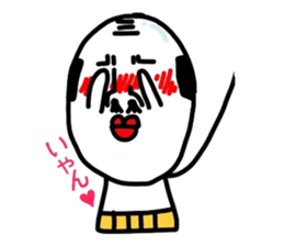 Putting is also a cute TERUTERU man. sticker #4769553