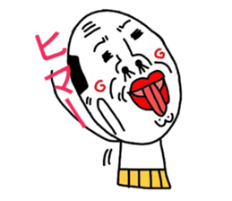 Putting is also a cute TERUTERU man. sticker #4769554