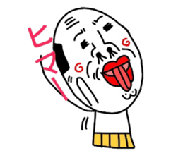 Putting is also a cute TERUTERU man. sticker #4769554