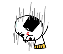 Putting is also a cute TERUTERU man. sticker #4769555