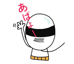 Putting is also a cute TERUTERU man. sticker #4769556