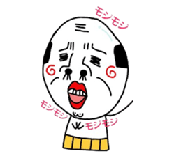 Putting is also a cute TERUTERU man. sticker #4769563