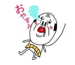 Putting is also a cute TERUTERU man. sticker #4769565