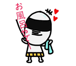 Putting is also a cute TERUTERU man. sticker #4769568