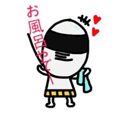Putting is also a cute TERUTERU man. sticker #4769568