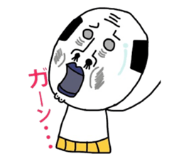 Putting is also a cute TERUTERU man. sticker #4769573