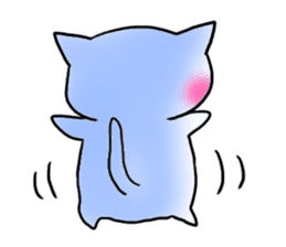 Happy couple cats sticker #4769680