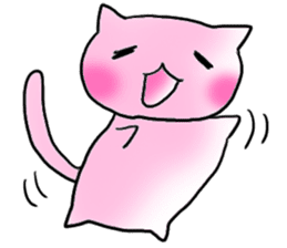 Happy couple cats sticker #4769682