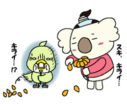 Mage Koala Spring sticker #4770069