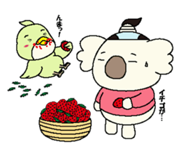 Mage Koala Spring sticker #4770070