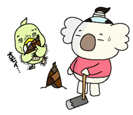 Mage Koala Spring sticker #4770080