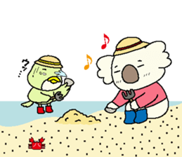 Mage Koala Spring sticker #4770081