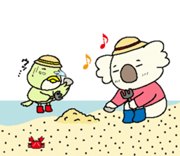 Mage Koala Spring sticker #4770081