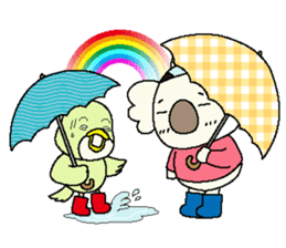 Mage Koala Spring sticker #4770083