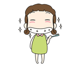 Sunny day 'Bori' sticker #4770112