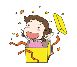 Sunny day 'Bori' sticker #4770117