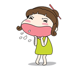 Sunny day 'Bori' sticker #4770120