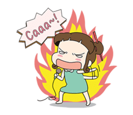 Sunny day 'Bori' sticker #4770121