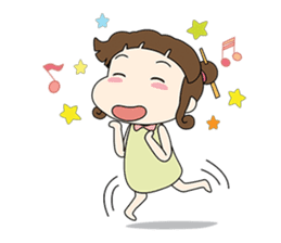 Sunny day 'Bori' sticker #4770141