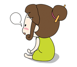 Sunny day 'Bori' sticker #4770143