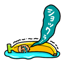 Banana Old Man who are nowadays sticker #4770199