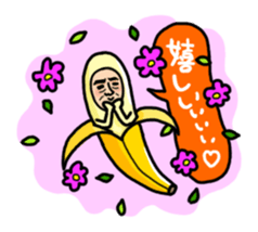 Banana Old Man who are nowadays sticker #4770213