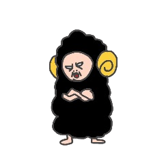 The fear, cute Lal-chan