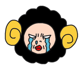 The fear, cute Lal-chan sticker #4770228