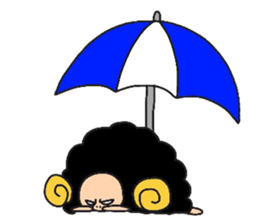 The fear, cute Lal-chan sticker #4770231