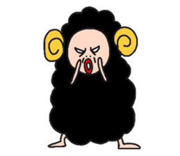 The fear, cute Lal-chan sticker #4770235